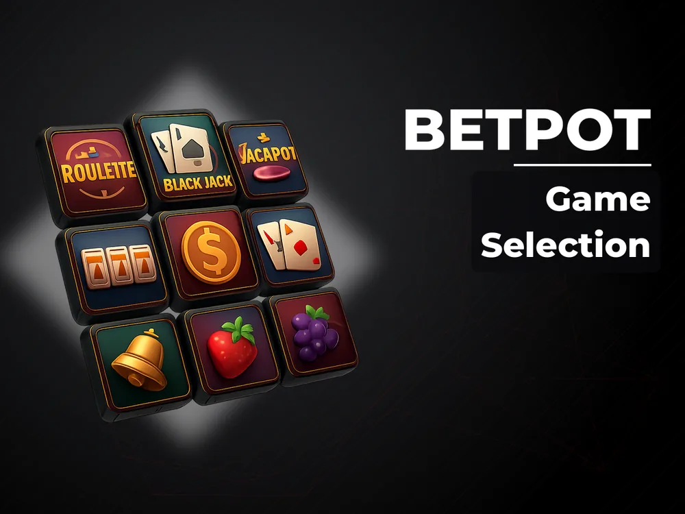 Betpot - Game Selection
